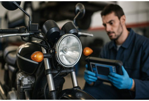 Le contrôle technique moto en 2025 : guide complet